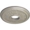 Ekena Millwork Tirana Ceiling Medallion (Fits Canopies up to 4 3/4"), 13 7/8"OD x 3 3/4"ID x 1 1/4"P, Pearl White CM13TIPWS - alternate 2